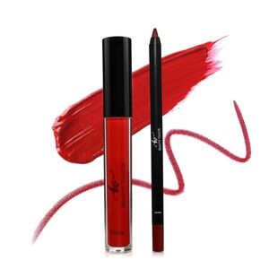 Beauty Vaulte Lip Gloss and Liner Set-Erupt